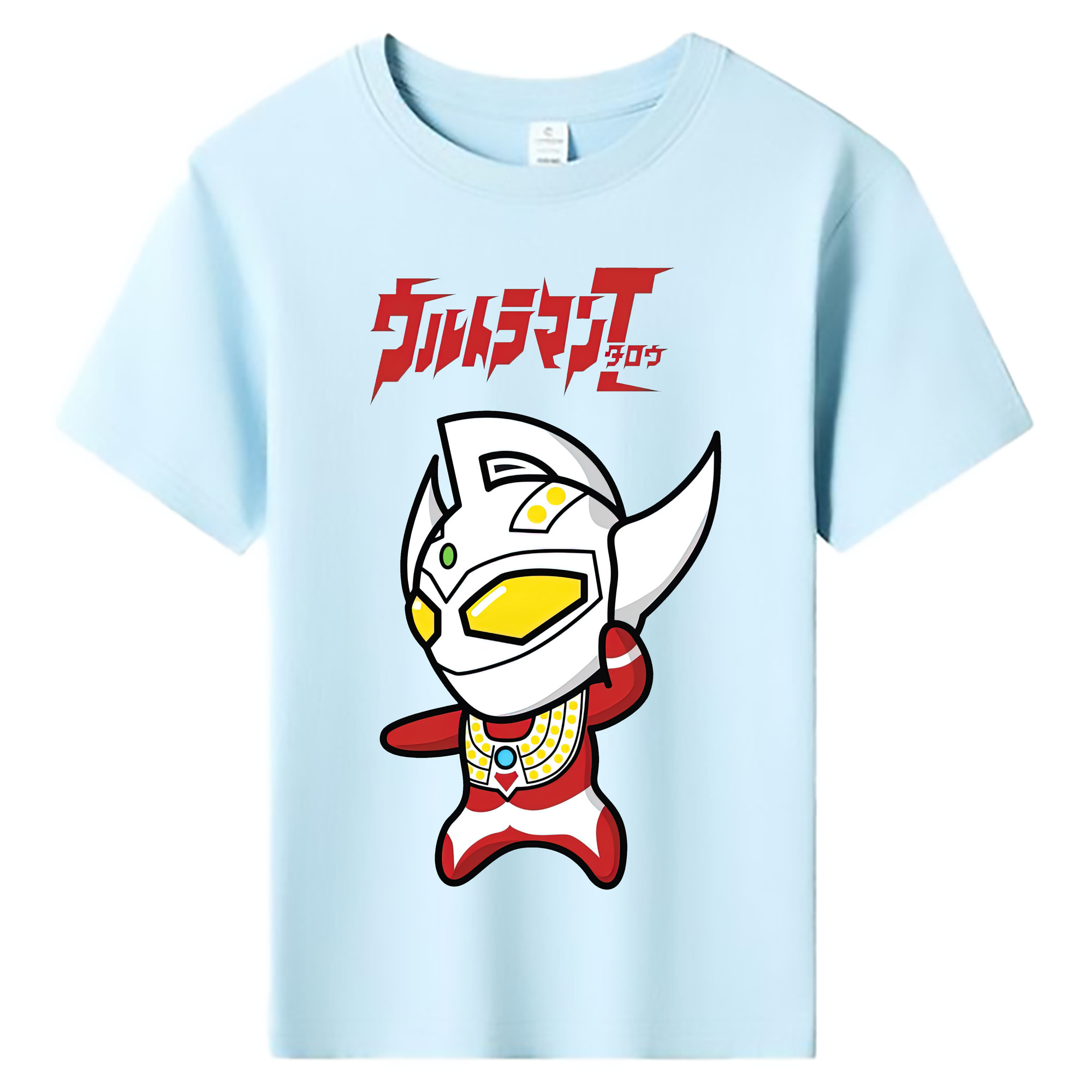 （画像用） ウルトラマン Ultraman 綿100％キッズTシャツ（フロントプリント）